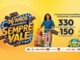 Banner da promoção Aniversário Sempre Vale 36 Anos: a cada R$100,00 em compras no Clube Sempre+, o cliente ganha 1 cupom para concorrer a 330 prêmios instantâneos de R$150 em vales-compra e 65 vales-compra de R$750, sendo 5 ganhadores por loja.