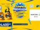 Banner da promoção Compra Premiada CDL Montes Claros 2026, com prêmios que incluem iPhone 15, motos, bicicleta elétrica e R$14.400,00 em vale-compras.