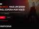 Banner do sorteio exclusivo UOL 30 Anos com Robbie Williams em show da Britpop Tour — inscrições de 10/08 a 28/09, sorteio em 30/09/2026.