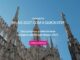 Banner da campanha Milão 2027 com a Quick-Step, com foto da Catedral de Milão ao fundo e chamada para participar e concorrer a uma viagem ao Salone del Mobile Milano 2027.