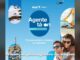 Banner da promoção de incentivo Agente tá ON da Azul Viagens, com imagens de destinos turísticos e casal sorrindo.