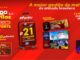 Banner da Promoção Mega Prêmios 3.0 Clientes Bate Forte, com mala vermelha estampada com 21 viagens com acompanhante, sorteios mensais de viagens para a Final da Libertadores 2026, Mega Cruzeiro e Camarote Bar Brahma no Carnaval, mais de 600 prêmios instantâneos e 20 TVs.
