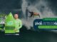 Banner da Promoção Deu Onda AquaCoco, com prêmio de viagem para a final da WSL 2026 no Havaí.