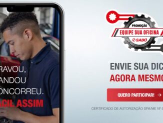 Promoção Equipe sua Oficina Sabó 2026 — mecanico grava dica tecnica e concorre a premios