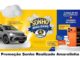 Banner da Promoção Sonho Realizado Amarelinha Supermercados, com prêmios que incluem uma Saveiro Extreme 1.6 cabine dupla 2026 0 km, 7 iPhones 17 Pro 256 GB, 27 vales-compras de R$1.000 e 36 de R$500, válida de 27/08/2026 a 31/12/2026.