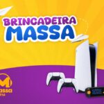 Promoção Brincadeira Massa FM 2026 — concorra a um PlayStation 5 e um videogame portátil retrô