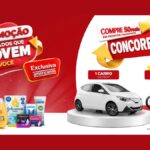 Banner da Promoção Cuidados Que Movem Você, exclusiva Americanas, com produtos Listerine, Johnson's Baby, Sundown, o.b., Sempre Livre, Carefree e Cotonetes, e prêmios de um carro elétrico e bikes elétricas toda semana para quem comprar R$50,00 em produtos participantes.