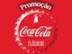 Arte da Promoção Clássicos KS Coca-Cola com logo da marca sobre ilustração de tampinha