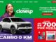 Banner da Promoção Closeup 2026: compre R$15 em produtos e concorra a um carro 0 km ou ganhe até R$700 por hora em cartão virtual.