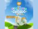 Banner da Promoção Mili Toda Descoberta Merece Cuidado com uma mini scooter elétrica infantil verde-menta sobre colinas gramadas e céu azul com nuvens.