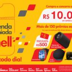 Banner da promoção Revenda Premiada Shell 2026, com prêmios de até R$10.000 em cartões virtuais pré-pagos, smartwatches, caixas de som portáteis, smart speakers e 1 par de ingressos para o GP de São Paulo de Fórmula 1.