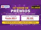Arte roxa com confetes e o logo da Shibata Supermercados, com o texto 16º Show de Prêmios, selo de 50 anos, sorteio com Honda WR-V, 15 Citroën C3 e 50 iPhones e raspinha digital de R$200 em Gift Card.