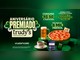 Arte da promoção Aniversário Premiado Trudy's Restaurante com fundo verde, balões verdes e brancos, caneca de chopp, xícara de café, pizza de calabresa, cartão-presente Vuon Gift e ficha "Você Ganhou 01 Refeição", com chamada para consumir R$50 e ganhar uma raspadinha online entre mais de 8 mil prêmios.