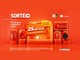 Arte do sorteio Zé Compensa Shopee com o texto 25 mil reais em vale-compras na Shopee para 5 ganhadores, cercado por air fryer, fone de ouvido, caixa de som, celular e máquina de waffle em nichos iluminados sobre fundo laranja.