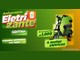 Arte da promoção Aniversário Eletrizante GBMIX com uma moto elétrica verde, o texto "4 motos elétricas", "36 ranchos de R$1.000" e "Prêmios semanais por loja!".