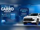 Arte da Promoção Você de Carro Novo do Paraná Moda Park, com um BYD Song Pro GL branco 0km, as datas de 16 de agosto a 22 de dezembro e a regra de 1 cupom a cada R$2.000,00 em compras