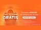 Banner laranja da Shopee com o texto "1 Ano de Shopee Grátis", a frase "Concorra a R$30.000 em compras por um ano" e o botão "Participe agora".