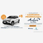 Arte da campanha Acelere suas Vendas, da Clarity Glass e BoxeSeguro, com a frase Campanha prorrogada, um carro branco Citroën, o selo mais um carro e a data do sorteio em 18/12.