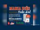 Arte da Promoção Maria Inês Todo Dia com geladeira e pacotes de farinha Maria Inês sobre fundo azul, selo Você de Geladeira Nova, validade de 01/10 a 31/12 e logos da Rede Vivo, Boa Vista e Rancho Atacadista