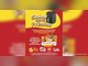 Arte da promoção Sabor que dá Prêmios do Novo Atacarejo, com uma fritadeira Air Fryer Electrolux EAF40 sobre fundo amarelo e vermelho, produtos Sadia, Perdigão e Deline e as regras para ganhar números da sorte.