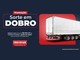 Arte da promoção Sorte em Dobro do Consórcio Truckvan, com um semirreboque furgão branco de três eixos em destaque e a informação de que quem adquirir uma cota acima de R$200 mil ganha um cupom para concorrer ao implemento.