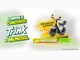 Arte da promoção Compre e Concorra com Trink e Mundial: à esquerda, o título com a marca Trink em destaque; à direita, uma scooter elétrica sobre um pódio amarelo e verde, com respingos de suco, a frase "Concorra a 03 scooters elétricas", o botão "Participar" e a data do sorteio, 16/12/2026.