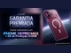 Arte da promoção Garantia Premiada Desafio X-Pacial, da X-ONE, com o texto "Como concorrer a um iPhone 18 Pro Max + Kit de Proteção X-ONE em 3 passos". À direita, um iPhone com capa transparente em tom vinho e anel MagSafe, sobre um fundo espacial com a curvatura de um planeta.