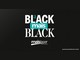 Arte da promoção A Black Mais Black com fundo preto e letras brancas: "a BLACK" em destaque, "mais" sobre faixa verde-água e "BLACK" em fonte serifada, acima do logotipo MaisLaser by Ana Hickmann.