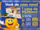 Arte da Promoção Fã Tástica do Supermercados Gricki com mascote sorridente de boné, casa térrea e os prêmios: 1 casa de R$250mil, 14 prêmios de 1 ano de supermercado grátis e 24 vale-compras de R$1mil.