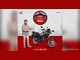 Arte da promoção Mais Honda para Você, com selo de sorteio de 10 motos, homem apontando para uma moto Honda e os logotipos Honda e Honda Consórcio.