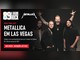Arte da promoção Rock Tour – Metallica em Las Vegas, da 89 A Rádio Rock, com os quatro integrantes do Metallica posando sobre fundo escuro, logos da rádio e da banda e a chamada para o quiz grátis.