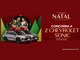 Arte da Promoção Natal Cantareira 2026, com uma família sorridente ao lado de dois Chevrolet Sonic cinza com laços vermelhos e a chamada "Concorra a 2 Chevrolet Sonic", de 30/10/26 a 03/01/27