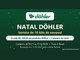 Arte da promoção Natal Döhler com fundo verde, logo da Döhler e informações do sorteio de 10 kits de enxoval, com um número da sorte a cada R$199,90 em compras, cadastro de 03/11 a 31/12/2026 e sorteio em 11/01/2027.