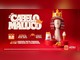Arte da promoção Dia do Cabelo Maluco do Burger King com Heinz: manequim usando peruca feita de sachês de ketchup e coroa do Burger King, ao lado de batata frita pequena, nuggets BK Chicken e casquinha, com as datas 8 e 9 de outubro sobre fundo vermelho.