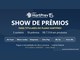 Arte da promoção Show de Prêmios HartPrev, com o logo do Plano HartPrev, a chamada "Show de Prêmios para titulares do Plano HartPrev", a informação de 3 sorteios com 18 prêmios que somam R$7.314 em produtos e a lista de prêmios: air fryer, micro-ondas, cafeteira Nespresso, Echo Pop, caixa de som JBL Go e fone JBL.